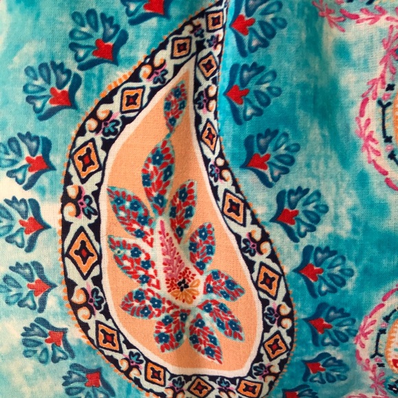 Anthropologie Feathers by Tolani Paisley Kimono - Picture 6 of 7